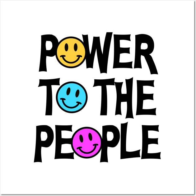 Power To The People Wall Art by Football from the Left